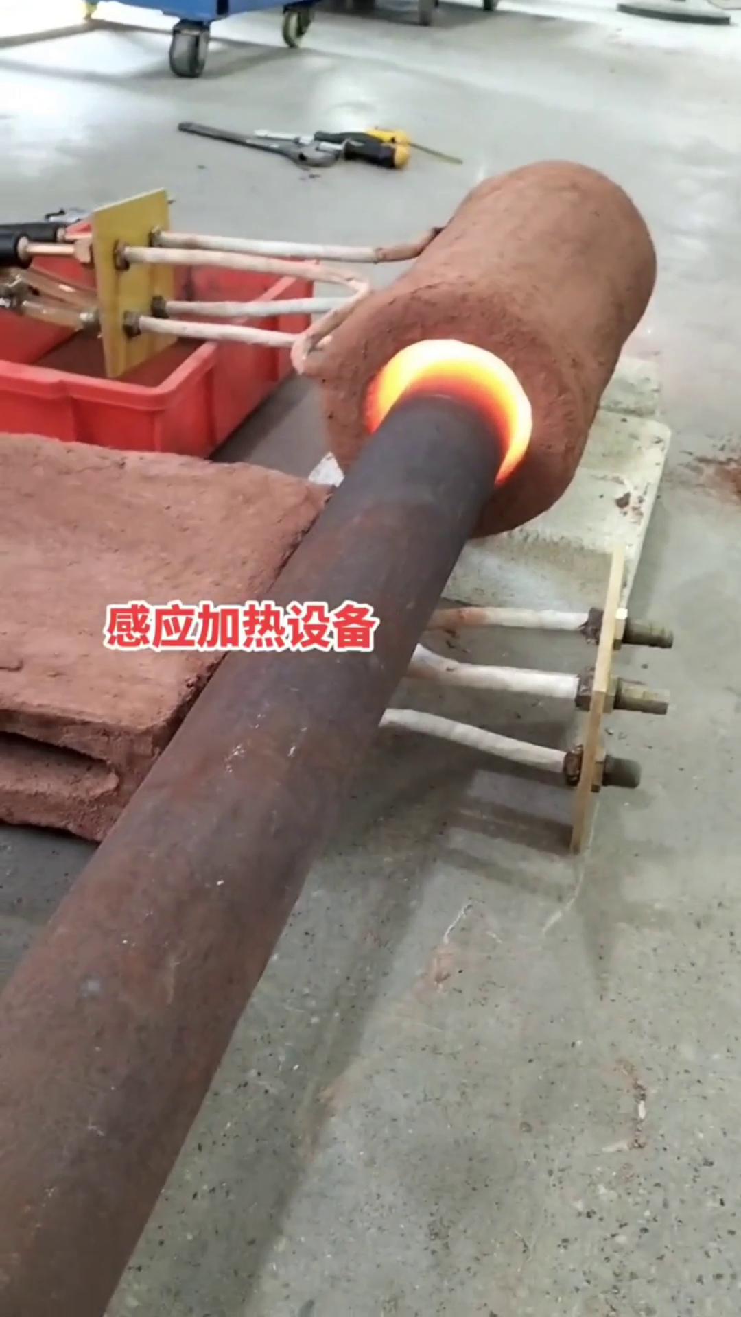 中频感应加热设备 钢管铁管加热退火炉 铁匠打铁神器