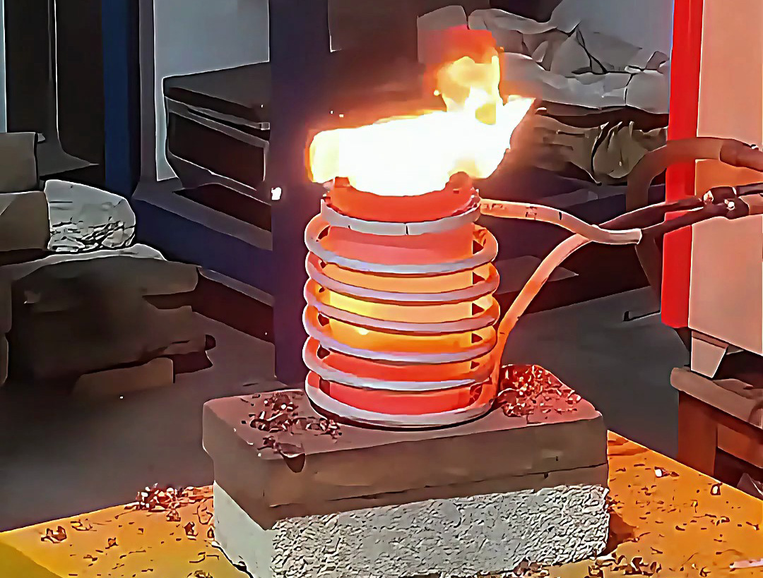 海拓小型高频熔炼炉：3-5 分钟一炉，贵金属熔炼效