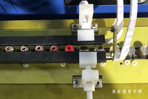 高频感应钎焊设备 某铜工件自动焊接处理